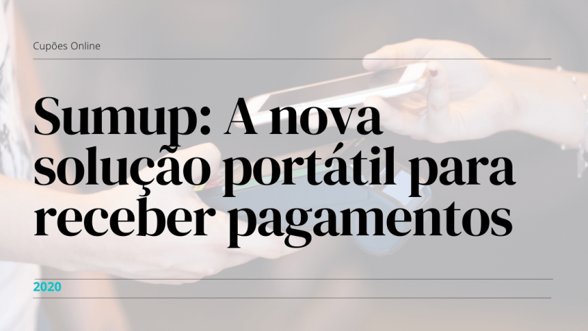 sumup pagamento portátil