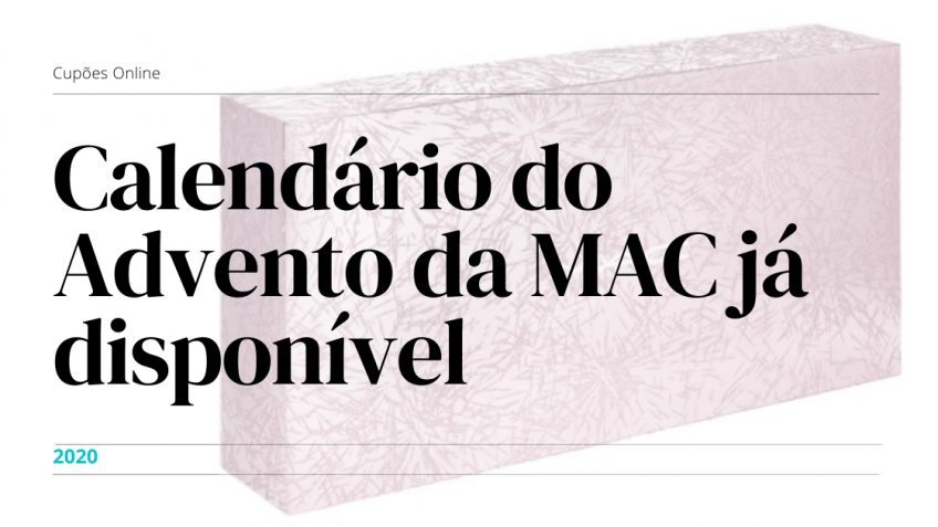 calendário do advento da mac 2020